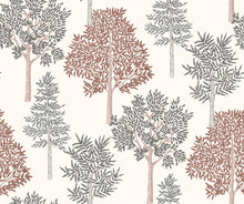 A00515 Arboleda Terracotta Olivar Wallpaper by Coordonné