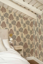 A00515 Arboleda Terracotta Olivar Wallpaper by Coordonné