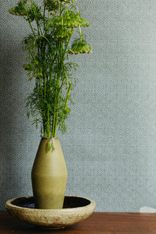 A00520 Sisal Celadon Olivar Wallpaper by Coordonné