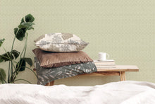 A00521 Sisal Wild Green Olivar Wallpaper by Coordonné