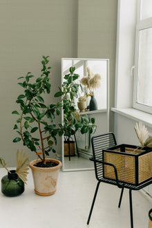 A00521 Sisal Wild Green Olivar Wallpaper by Coordonné