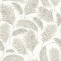Plumero Alabaster Olivar Wallpaper by Coordonné