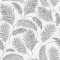 Plumero Plata Olivar Wallpaper by Coordonné