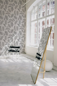 A00525 Plumero Plata Olivar Wallpaper by Coordonné