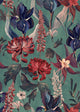 Jardín Rojo Mint Lur Wallpaper by Coordonné