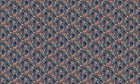 A00604 Jardín Rojo Indigo Lur Wallpaper by Coordonné