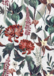Jardín Rojo Swan Lur Wallpaper by Coordonné
