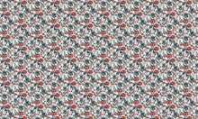 A00606 Jardín Rojo Swan Lur Wallpaper by Coordonné