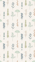 Herbario Swan Lur Wallpaper by Coordonné