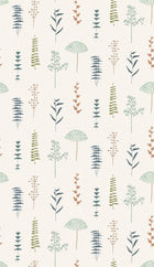 A00607 Herbario Swan Lur Wallpaper by Coordonné