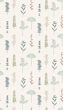 A00607 Herbario Swan Lur Wallpaper by Coordonné