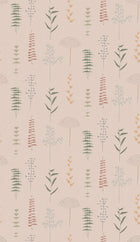 A00608 Herbario Pink Lur Wallpaper by Coordonné