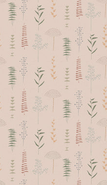 A00608 Herbario Pink Lur Wallpaper by Coordonné