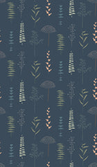 A00609 Herbario Night Lur Wallpaper by Coordonné