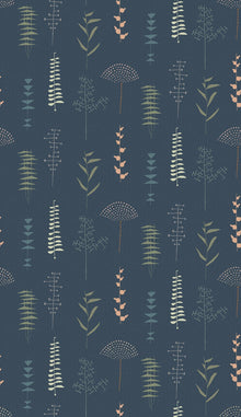A00609 Herbario Night Lur Wallpaper by Coordonné