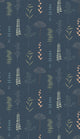 Herbario Night Lur Wallpaper by Coordonné