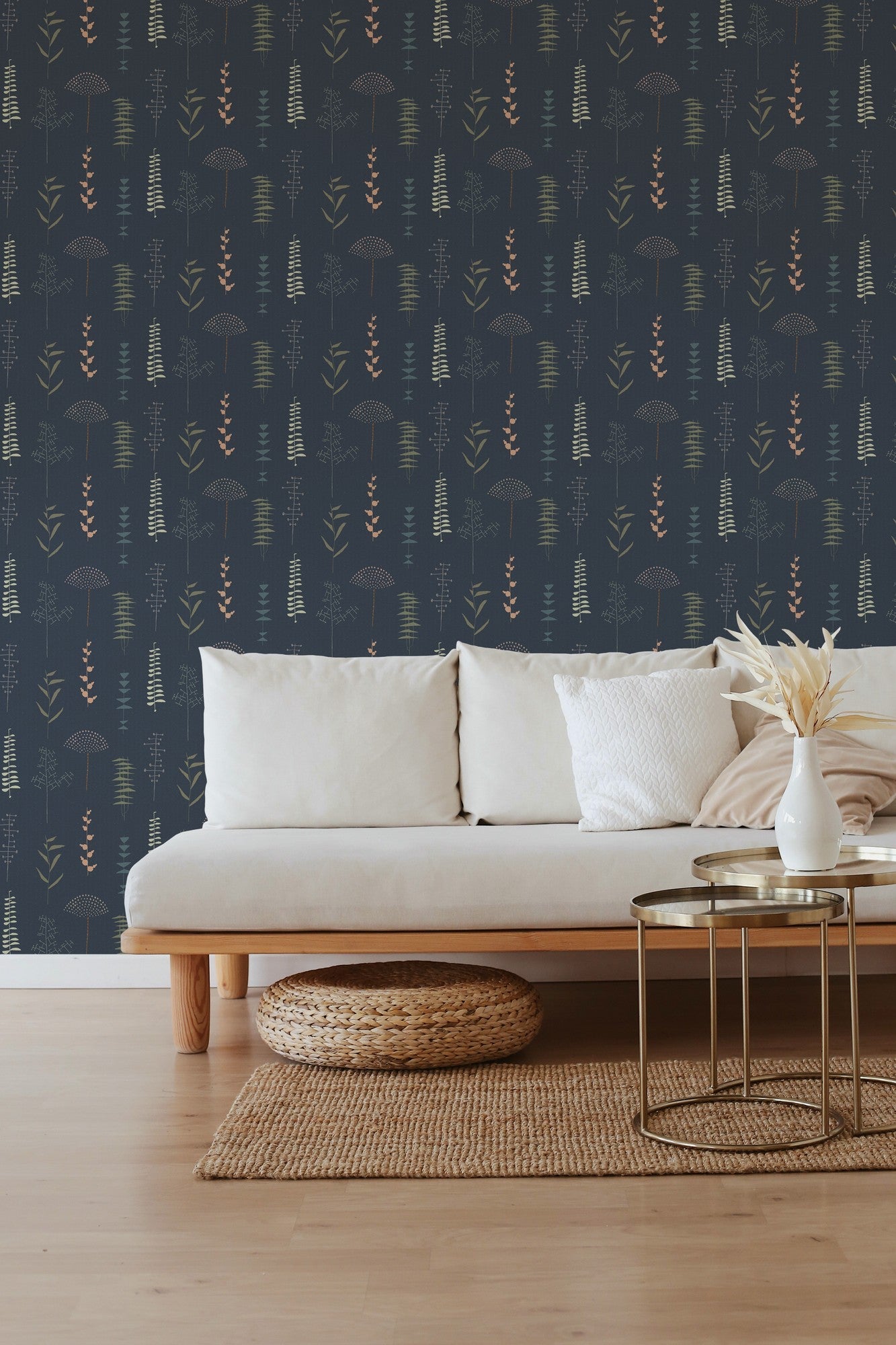 A00609 Herbario Night Lur Wallpaper by Coordonné