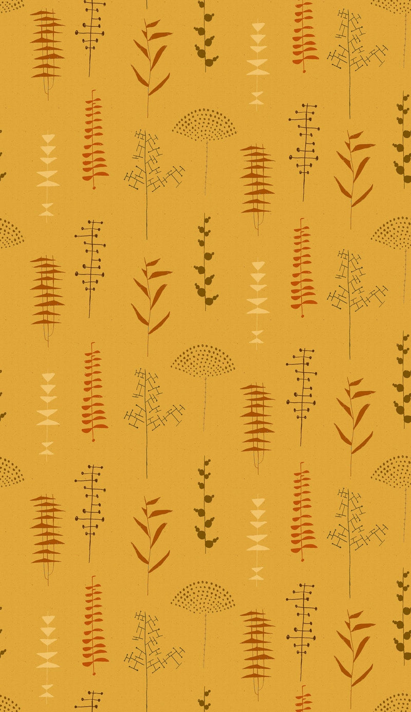 A00611 Herbario Curry Lur Wallpaper by Coordonné