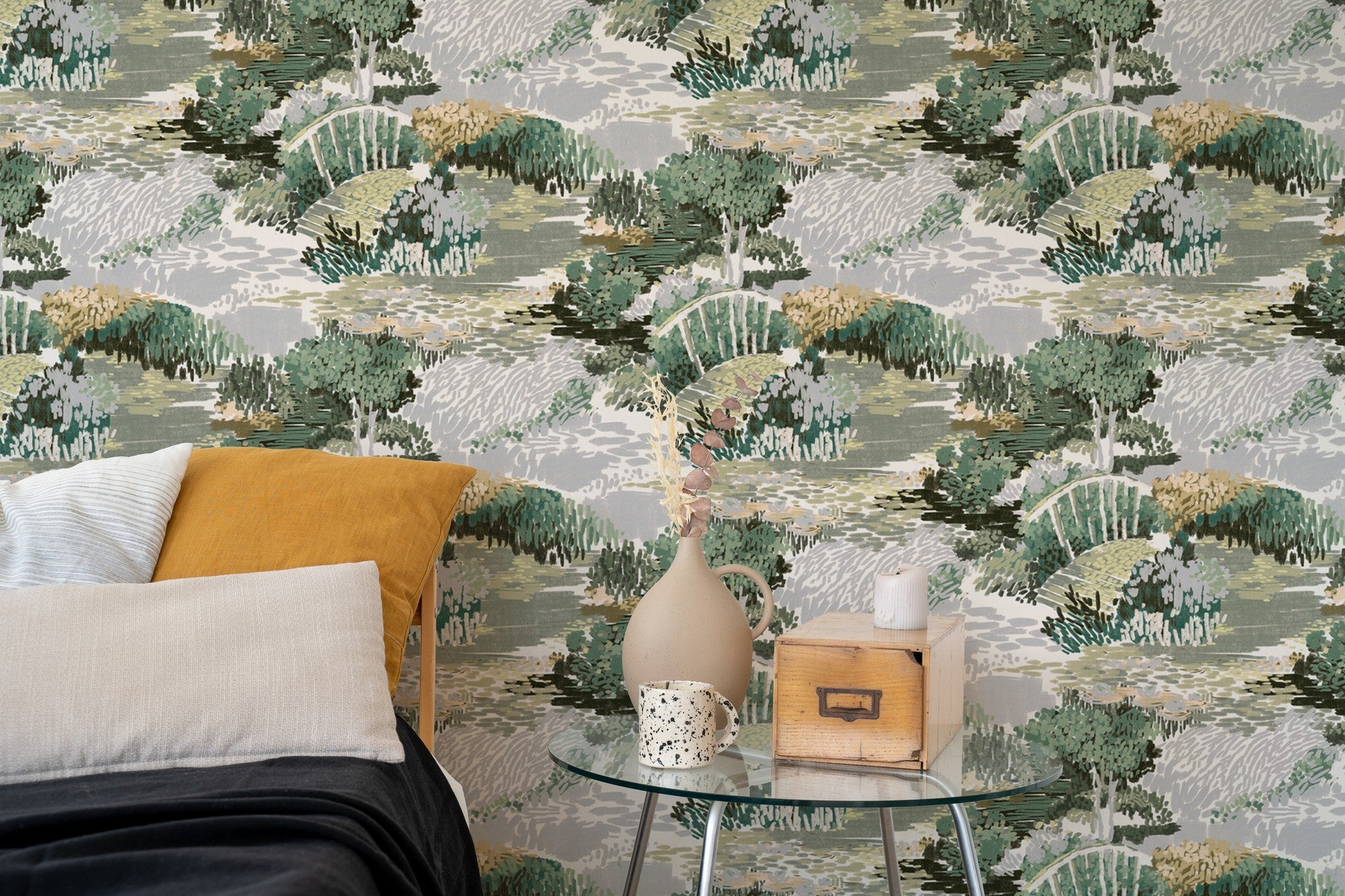 A00612 Puente Mint Lur Wallpaper by Coordonné
