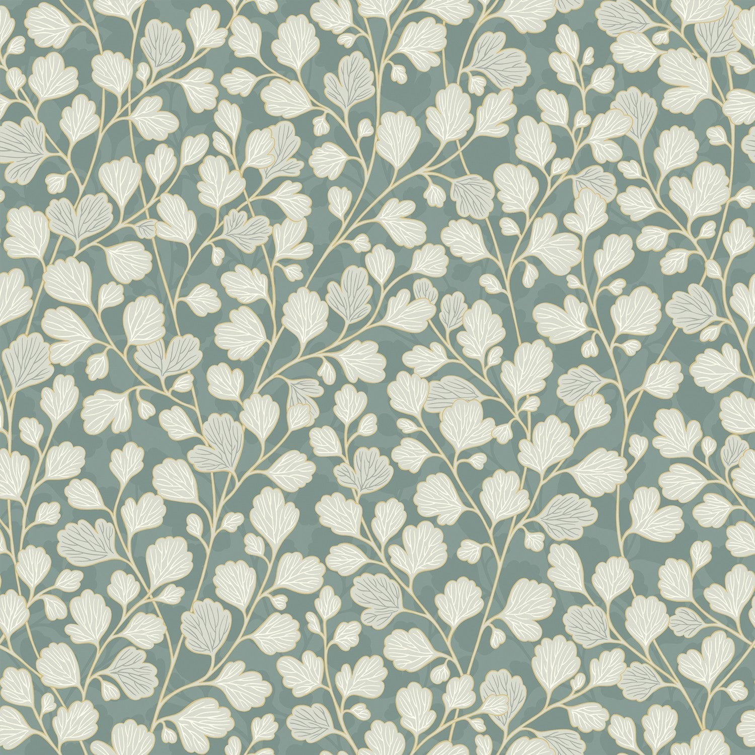 A00616 Robledal Aqua Lur Wallpaper by Coordonné