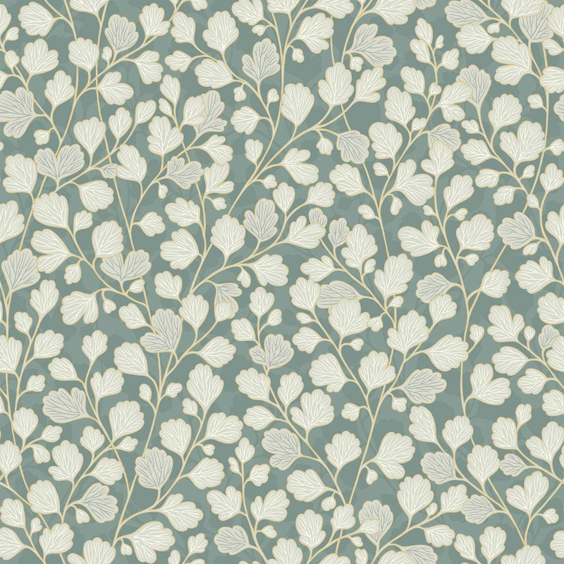 A00616 Robledal Aqua Lur Wallpaper by Coordonné