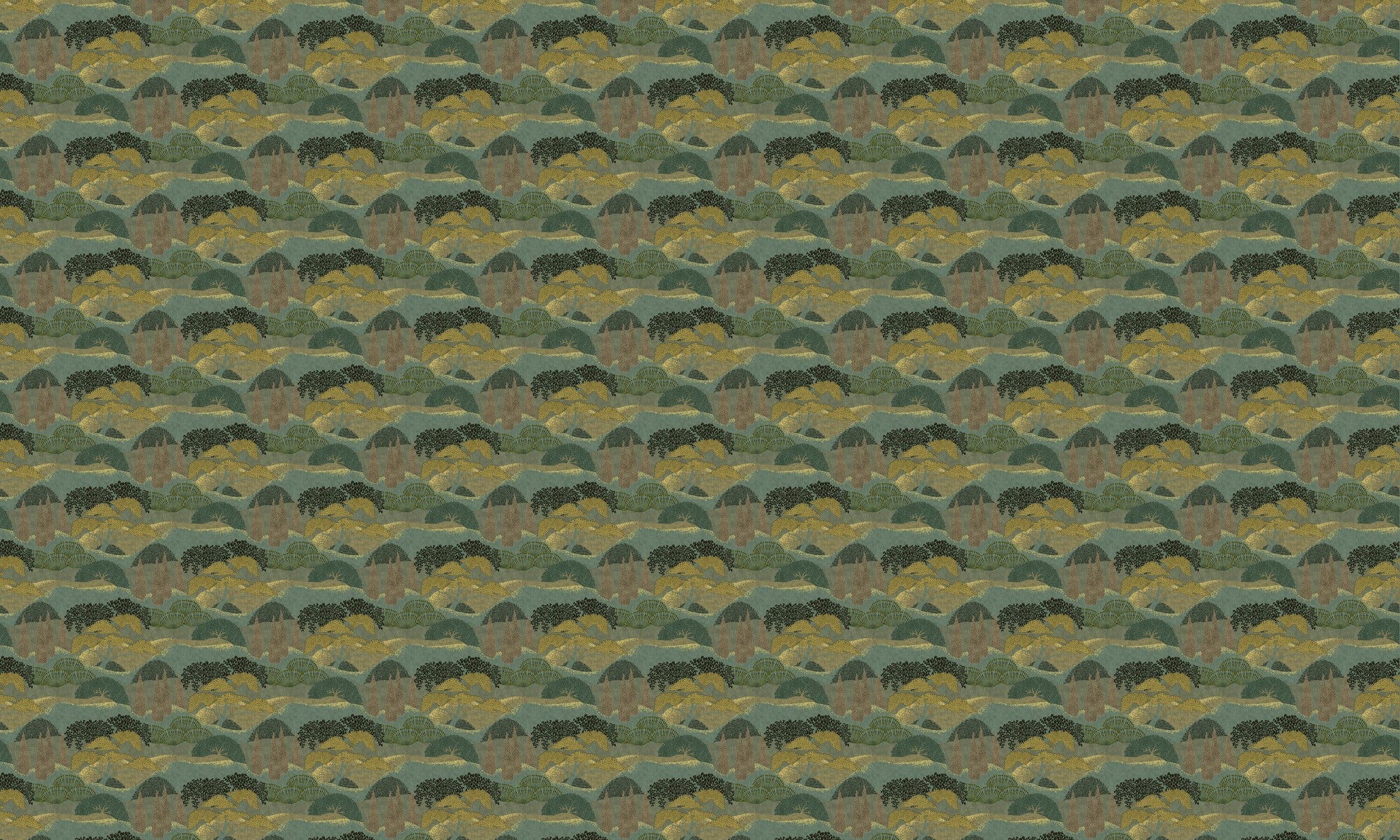 A00621 Jardín Japonés Mint Lur Wallpaper by Coordonné