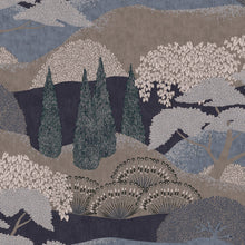 A00624 Jardín Japonés Indigo Lur Wallpaper by Coordonné