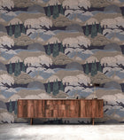 A00624 Jardín Japonés Indigo Lur Wallpaper by Coordonné