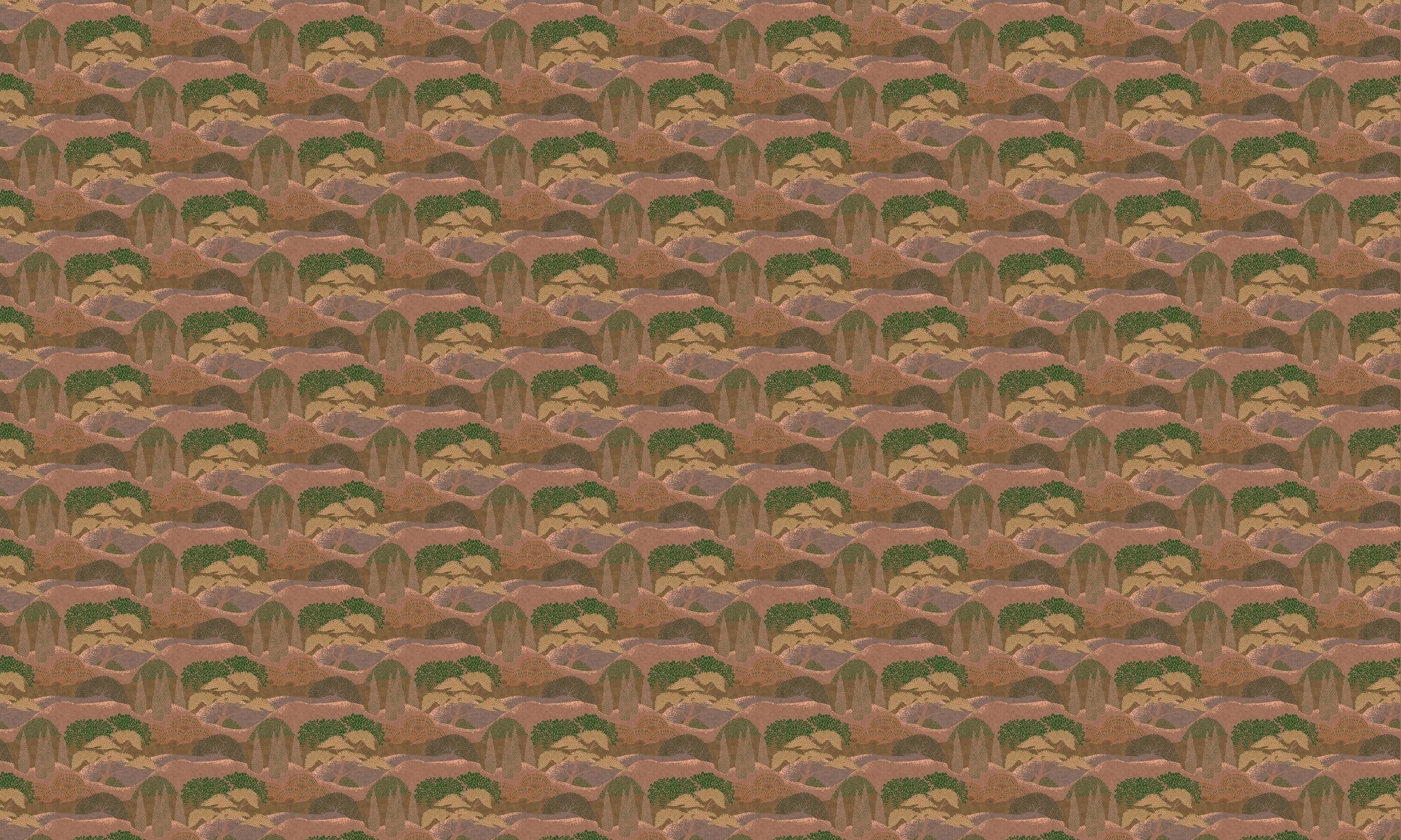 A00625 Jardín Japonés Coral Lur Wallpaper by Coordonné