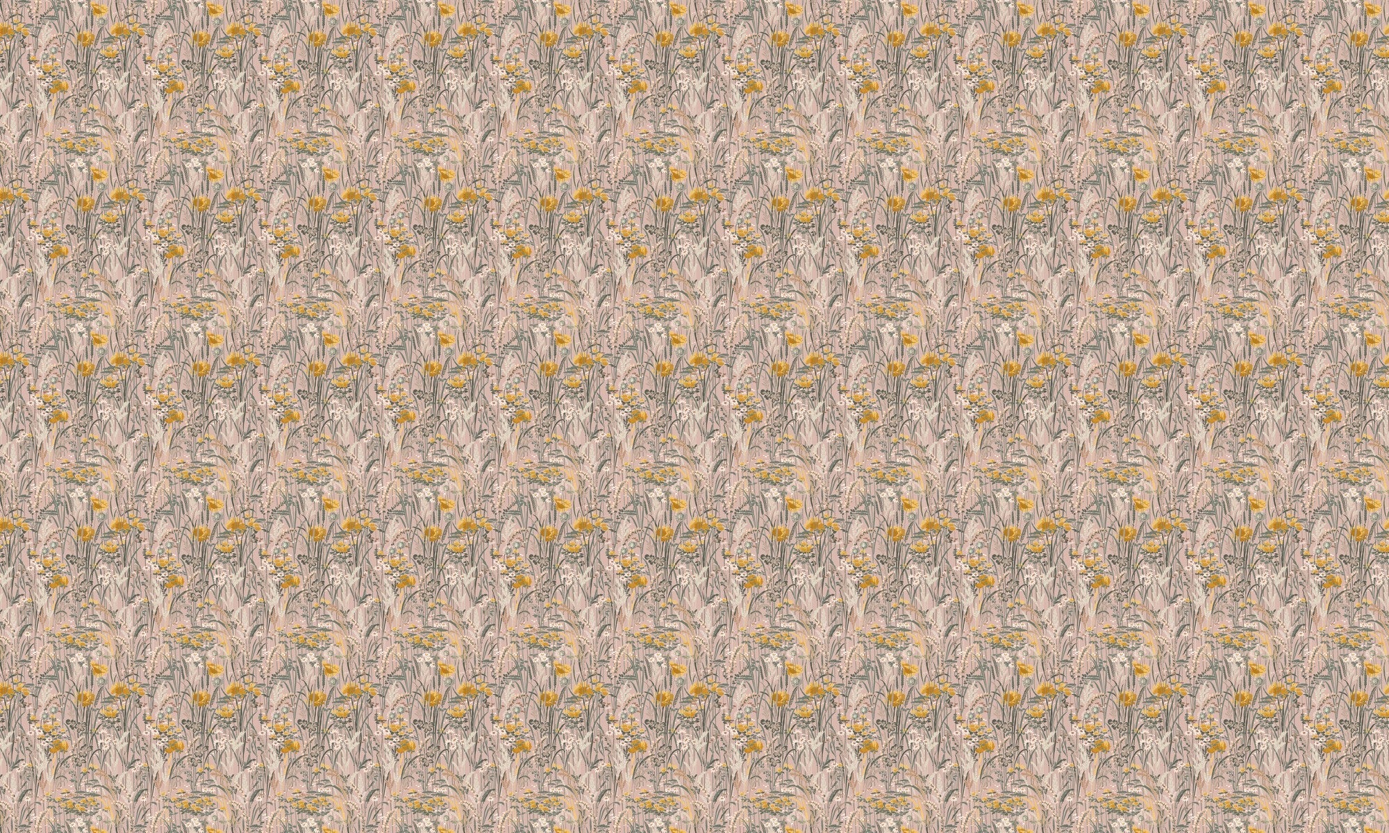 A00629 Pradera Pink Lur Wallpaper by Coordonné