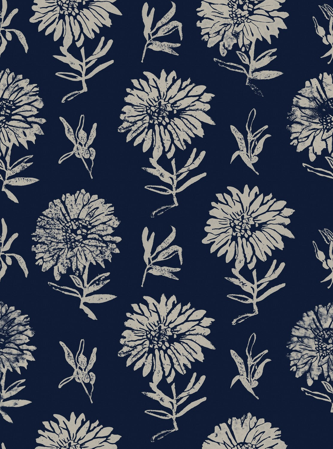 A00633 Parterre Night Lur Wallpaper by Coordonné