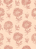 Parterre Pink Lur Wallpaper by Coordonné