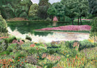 A00640 Jardín del Espejo Spring Lur Mural by Coordonné