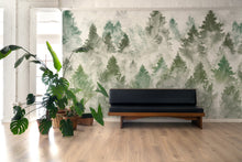 A00641 Mendia Mint Lur Mural by Coordonné