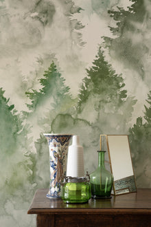 A00641 Mendia Mint Lur Mural by Coordonné