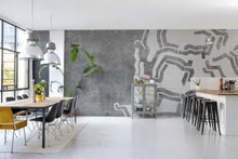 A00647 Leku Steel Lur Mural by Coordonné