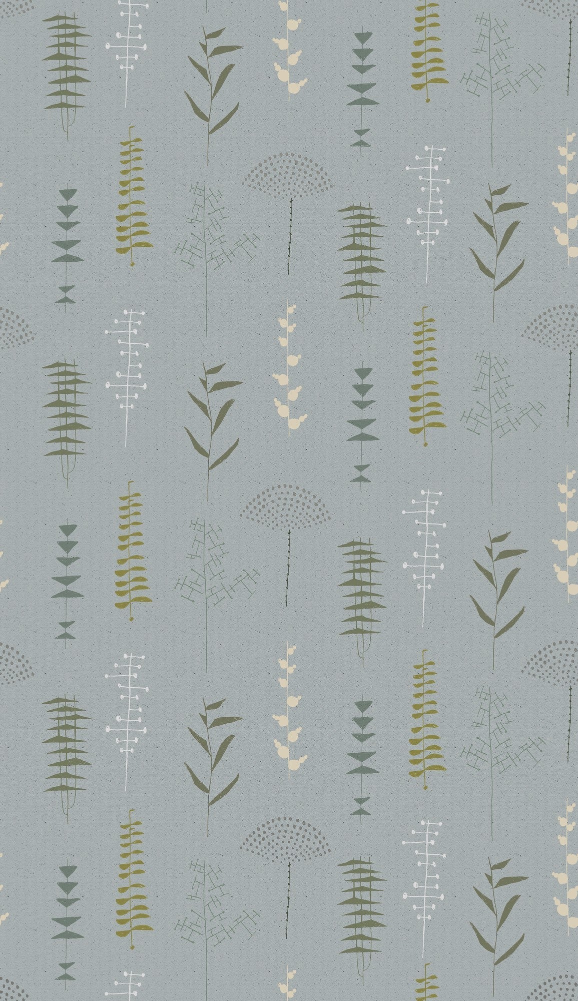 A00649 Herbario Aqua Lur Wallpaper by Coordonné
