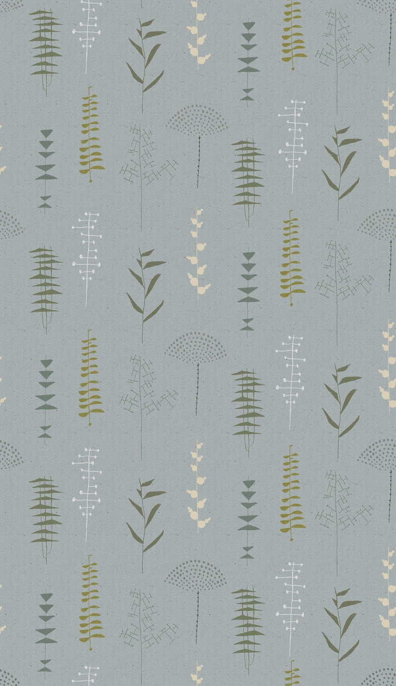 A00649 Herbario Aqua Lur Wallpaper by Coordonné