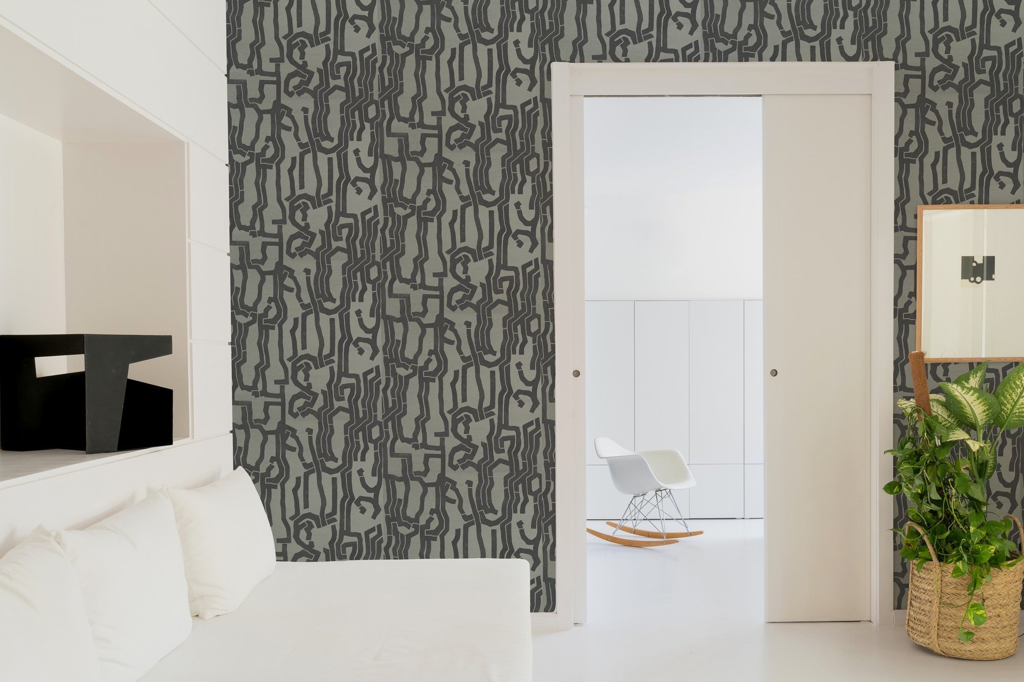 A00650 Huella Lagoon Lur Wallpaper by Coordonné
