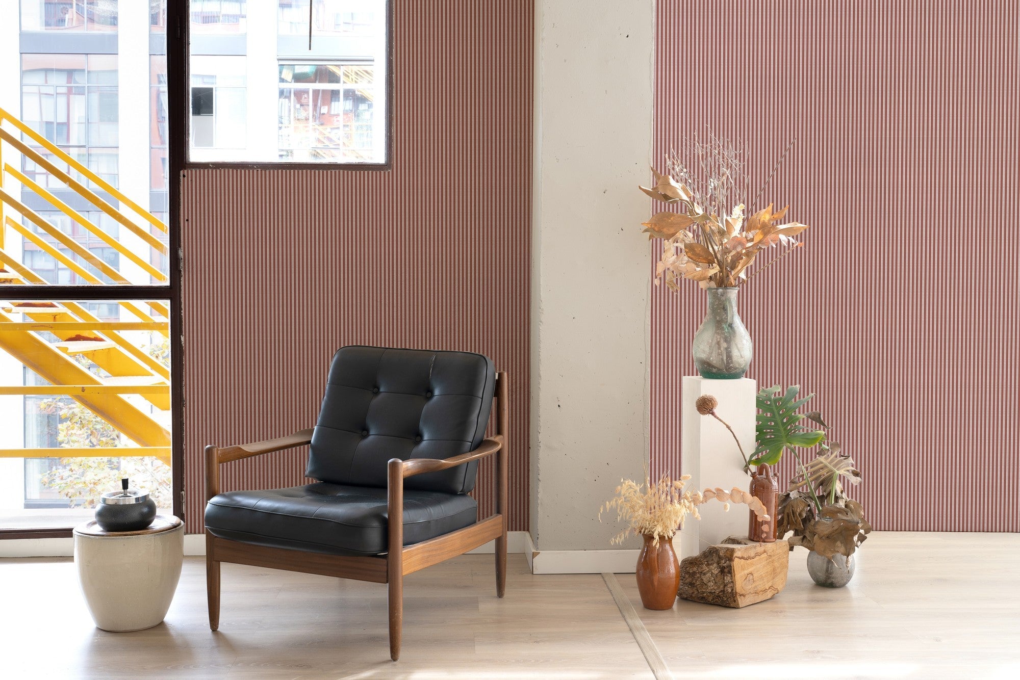 A00713 Stripe 0,7 Gamba Stripes & Checks Wallpaper by Coordonné
