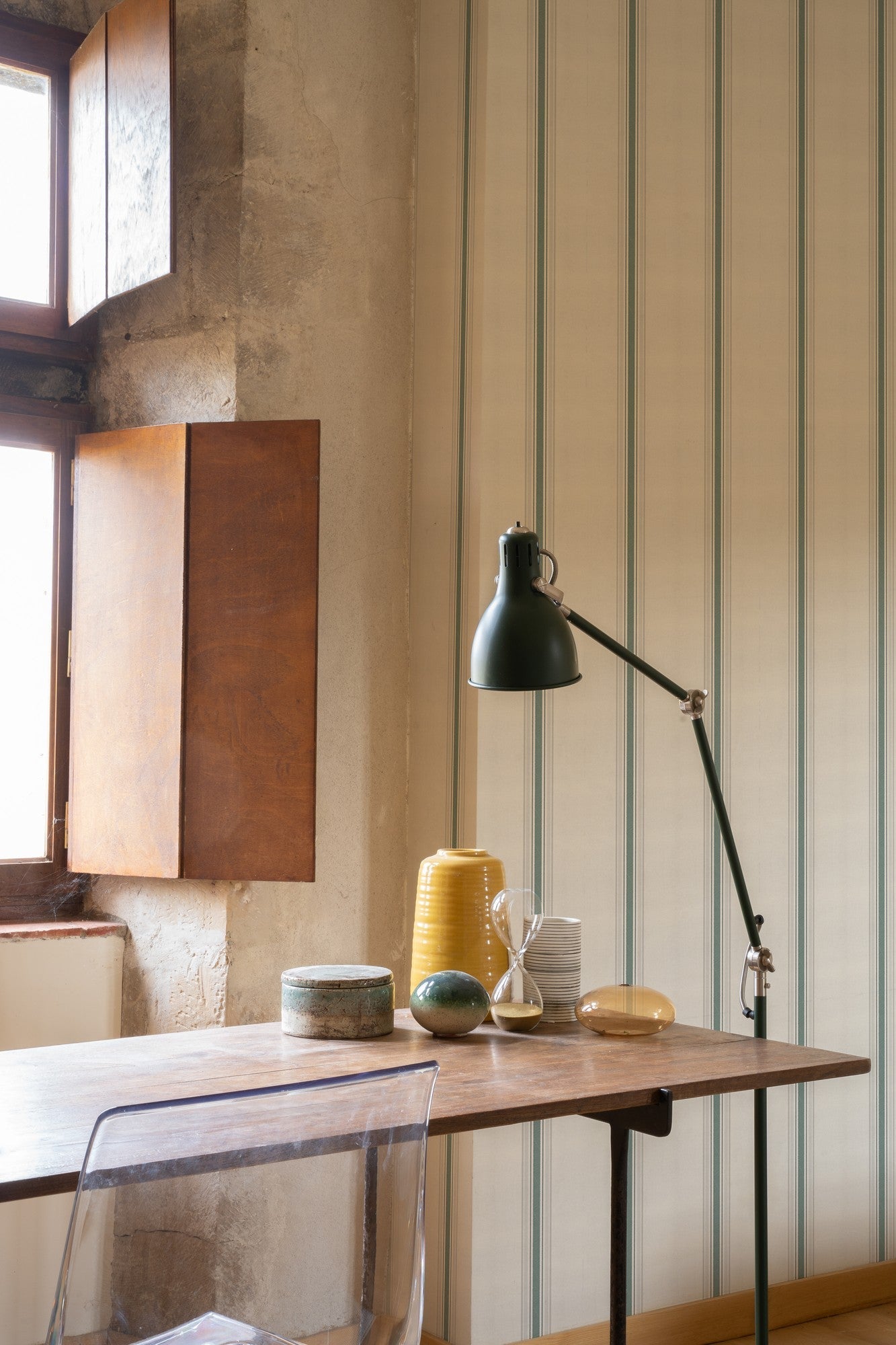 A00718 Stripe 2 Parra Stripes & Checks Wallpaper by Coordonné