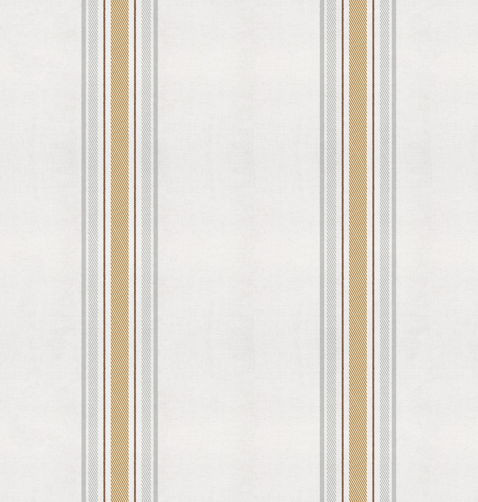 A00721 Stripe 2 Curry Stripes & Checks Wallpaper by Coordonné