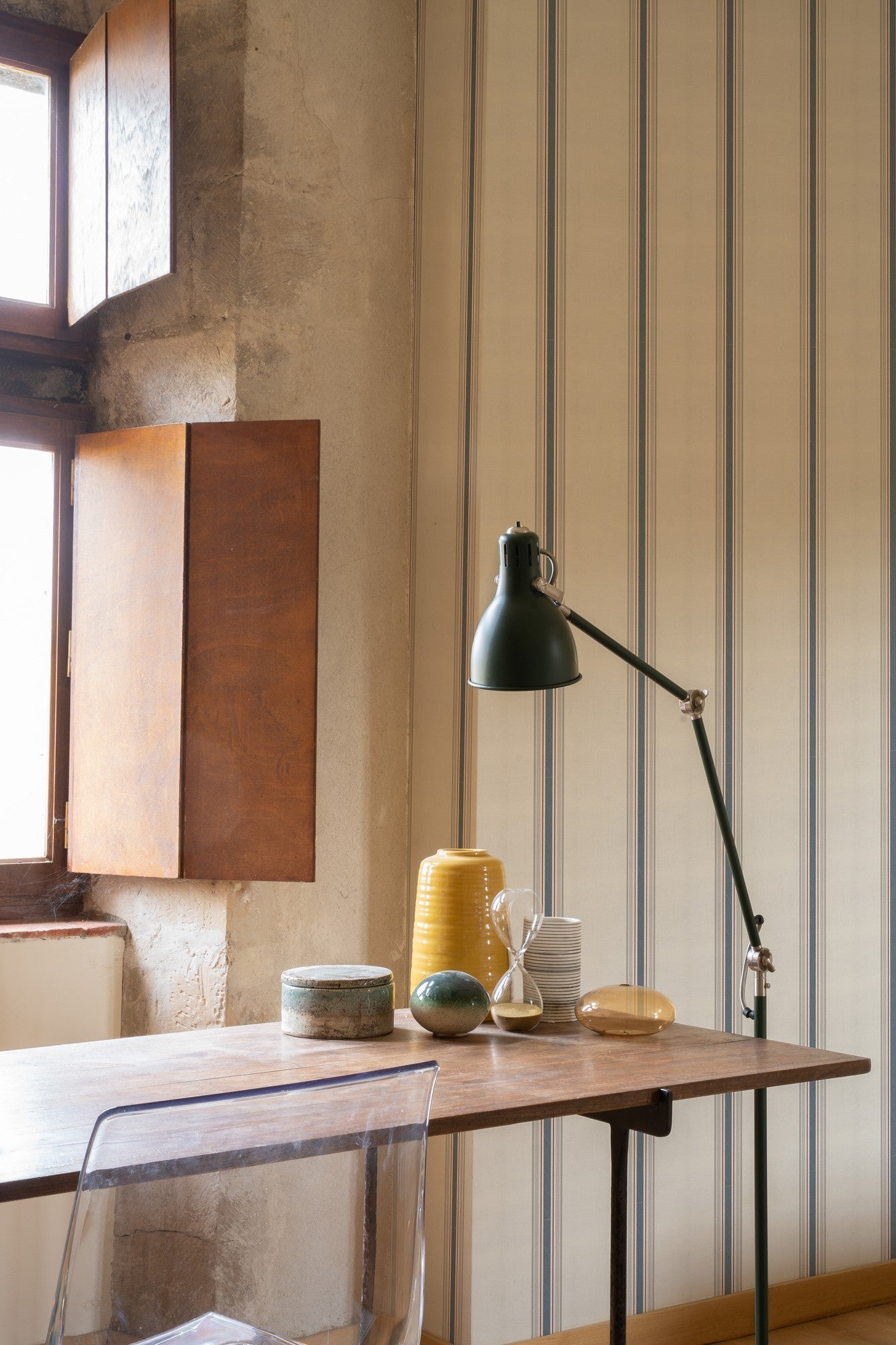 A00722 Stripe 2 Francia Stripes & Checks Wallpaper by Coordonné