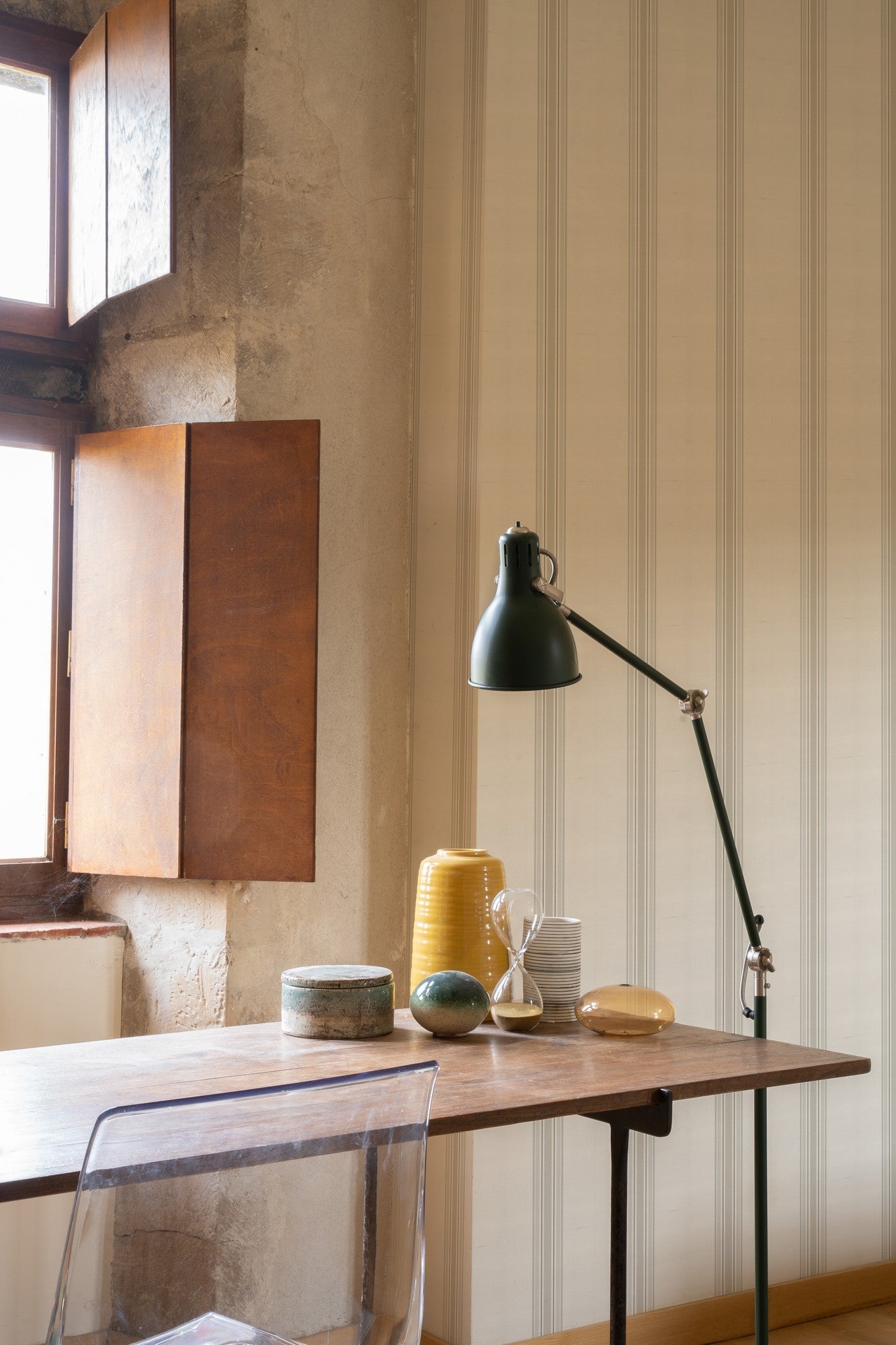 A00723 Stripe 2 Yeso Stripes & Checks Wallpaper by Coordonné