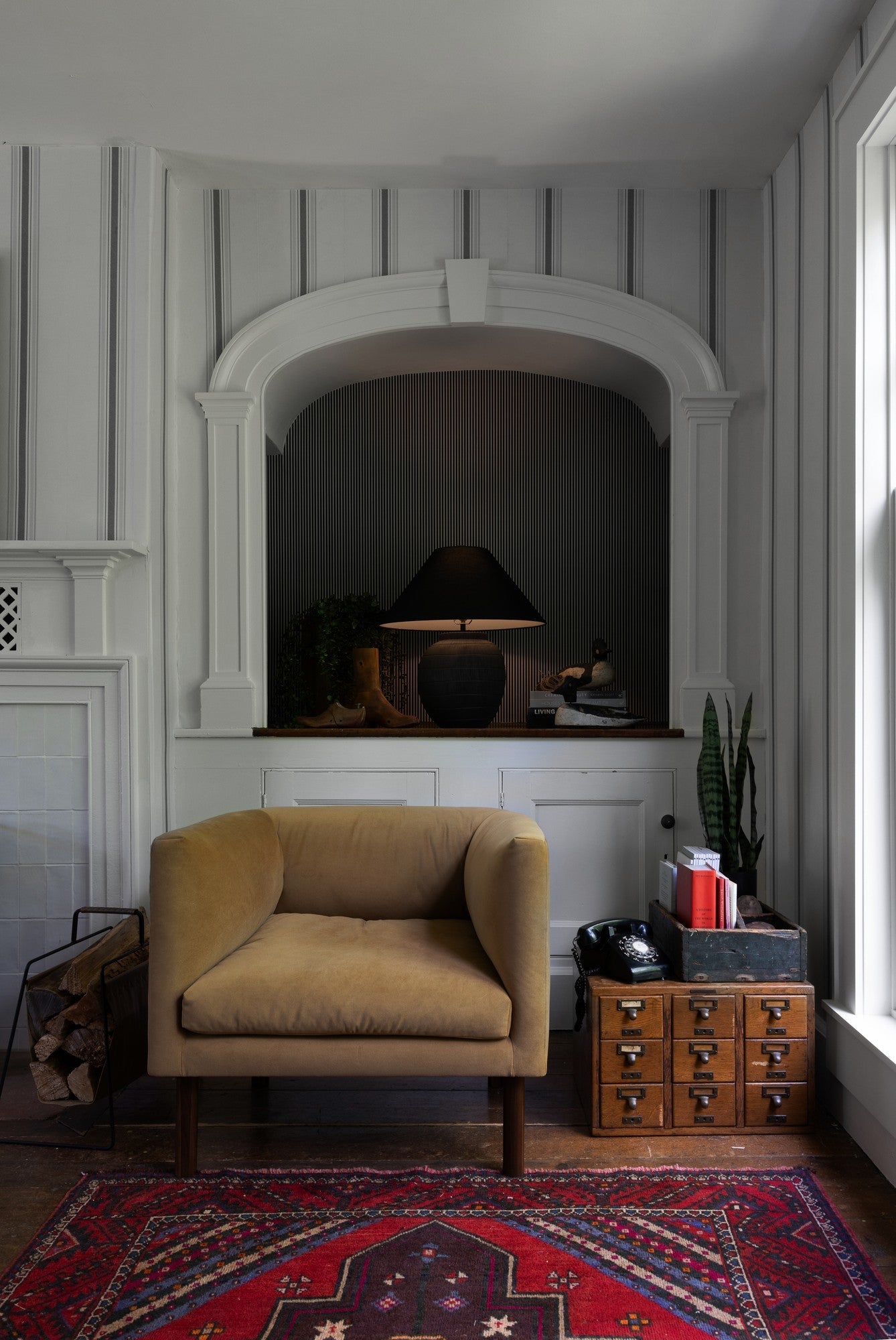 A00724 Stripe 2 Tinta Stripes & Checks Wallpaper by Coordonné