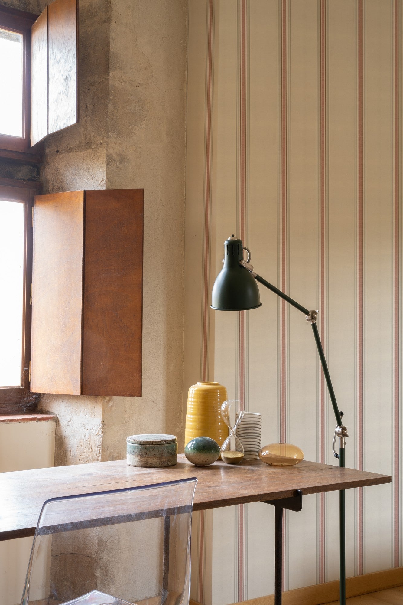 A00726 Stripe 2 Gamba Stripes & Checks Wallpaper by Coordonné