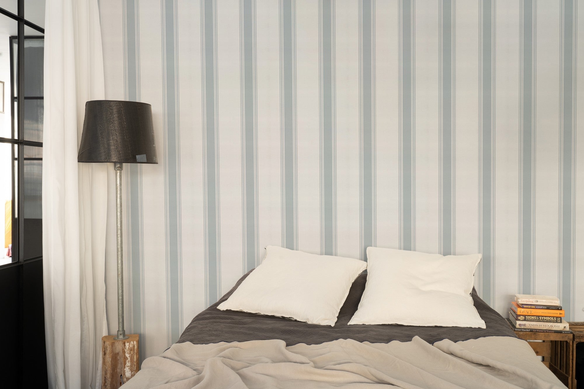 A00729 Stripe 5 Príncipe Stripes & Checks Wallpaper by Coordonné