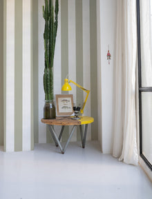 A00737 Stripe 8 Matcha Stripes & Checks Wallpaper by Coordonné