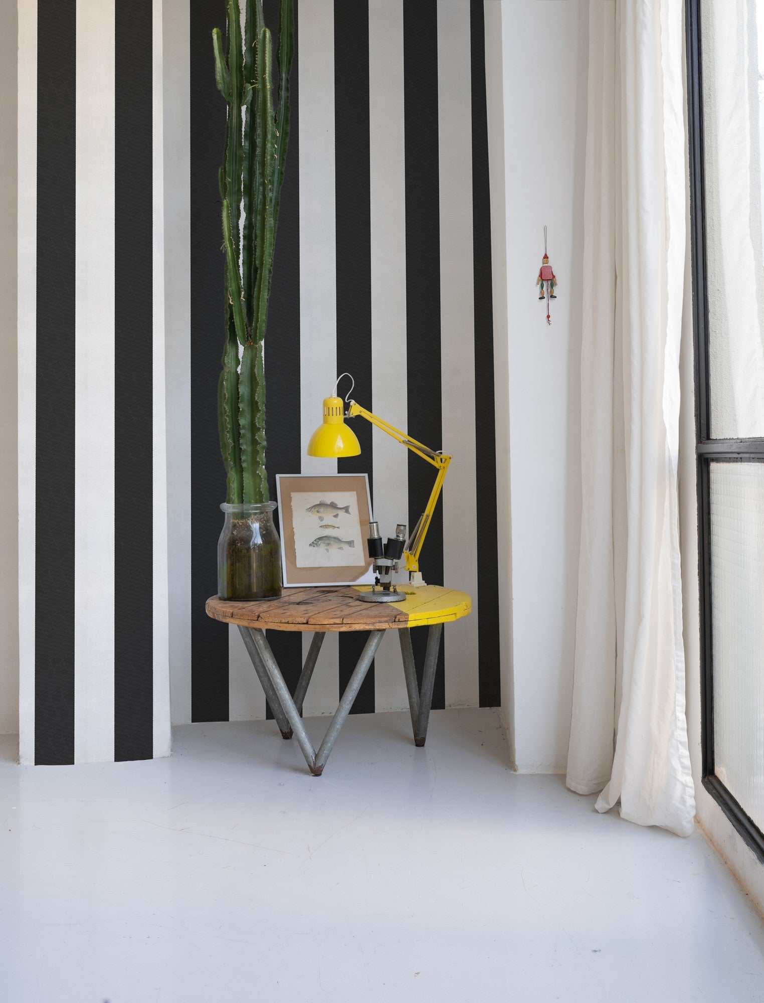 A00742 Stripe 8 Tinta Stripes & Checks Wallpaper by Coordonné