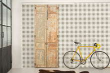 A00746 Check 8 Matcha Stripes & Checks Wallpaper by Coordonné
